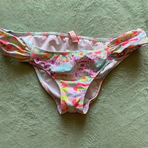 Victoria secret patterned bikini bottoms